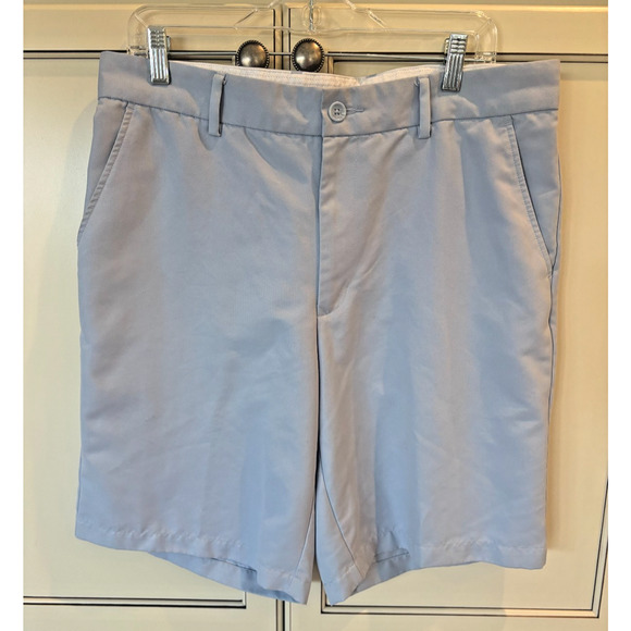 Greg Norman's Men's Light Blue Golf Performance Shorts Size 34 - Picture 1 of 2